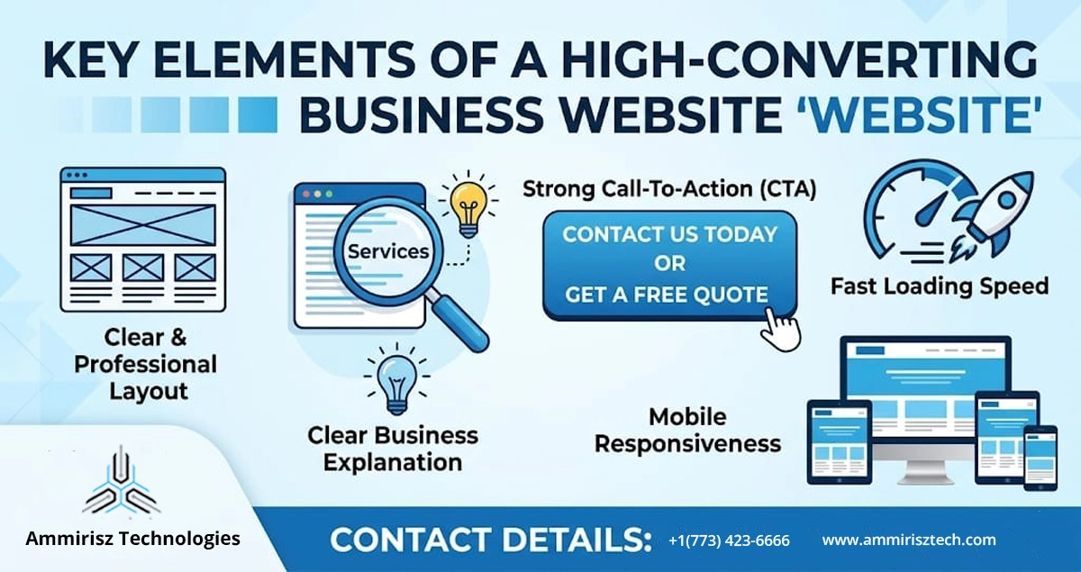 You are currently viewing Key Elements of a High-Converting Business Website