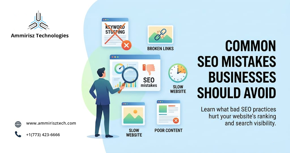 Read more about the article Common SEO Mistakes Businesses Should Avoid