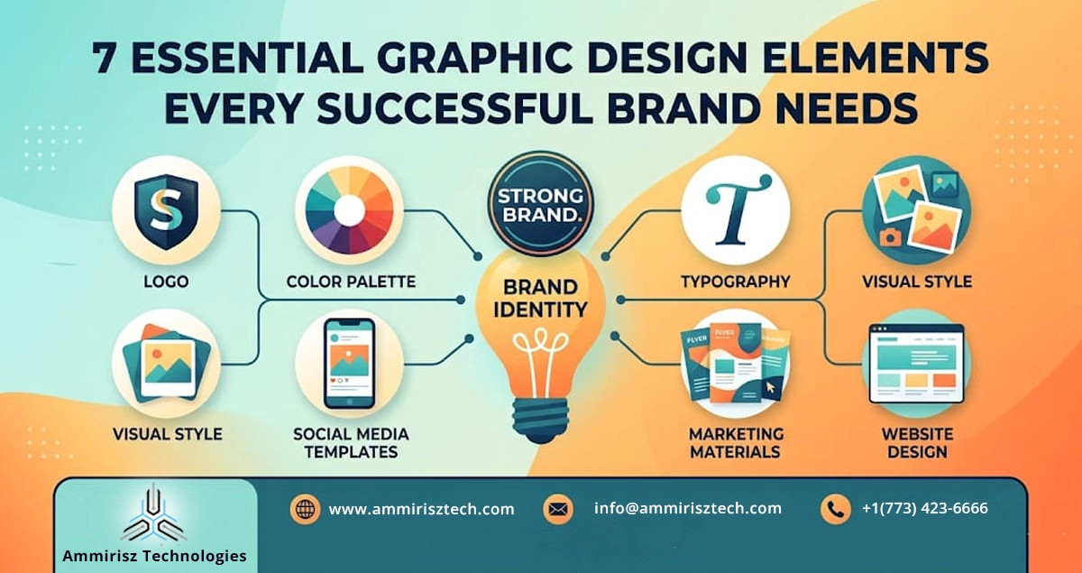 Read more about the article 7 Graphic Design Elements Every Strong Brand Needs