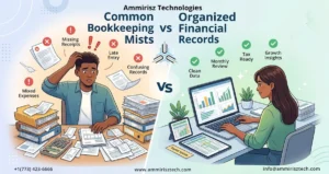 Read more about the article Common Bookkeeping Mistakes Small Businesses Should Avoid